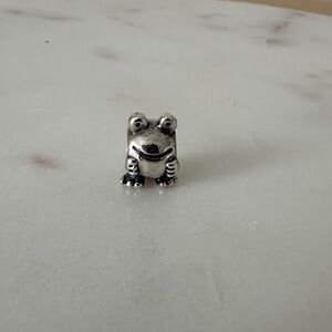 Pandora "Happy Frog" sterling silver charm